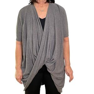 Anthropologie Sz M Lovestitch Twist-Front Sweater